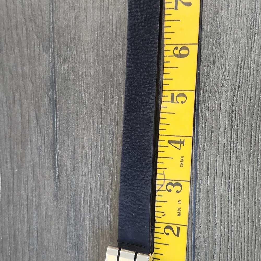 Gucci Child belt navy blue suede size S - Picture 9 of 11
